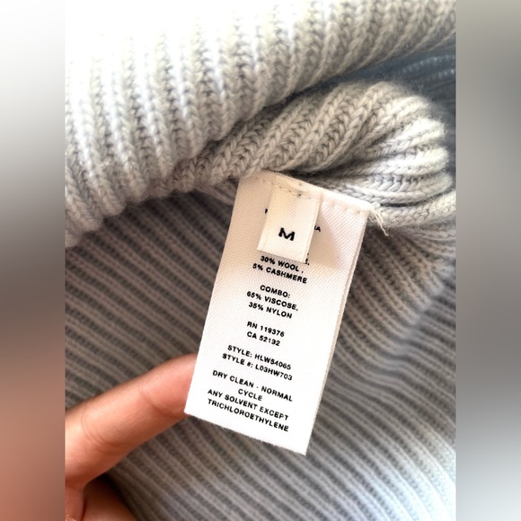 Helmut Lang Off the Shoulder Sweater - Picture 3 of 4